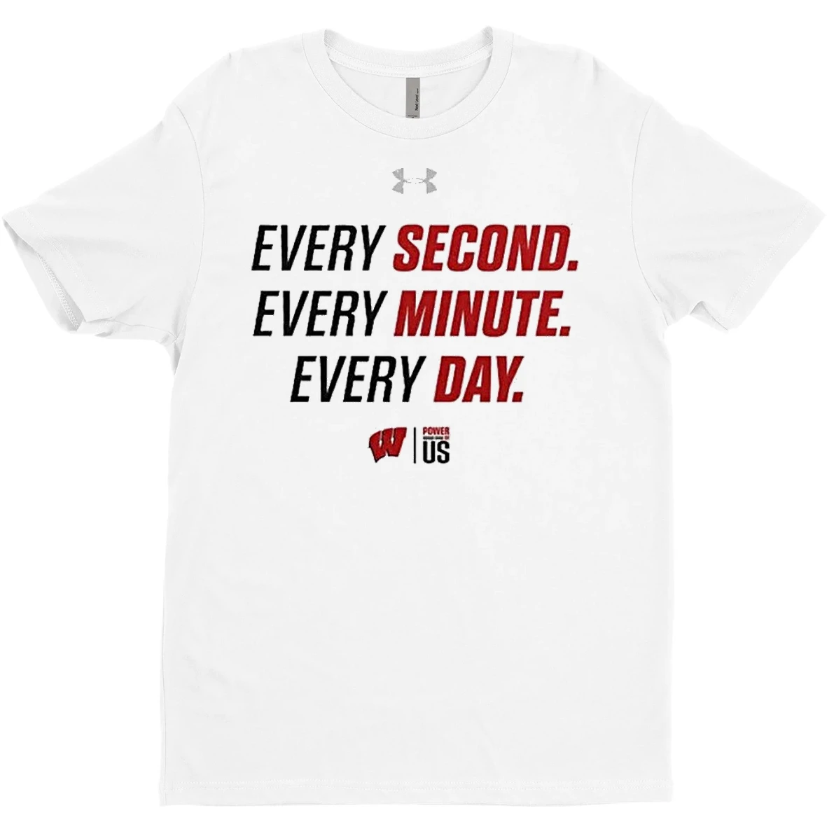 Original Wisconsin Badgers Basketball Every Second Every Minute Every Day T Shirt Sweater