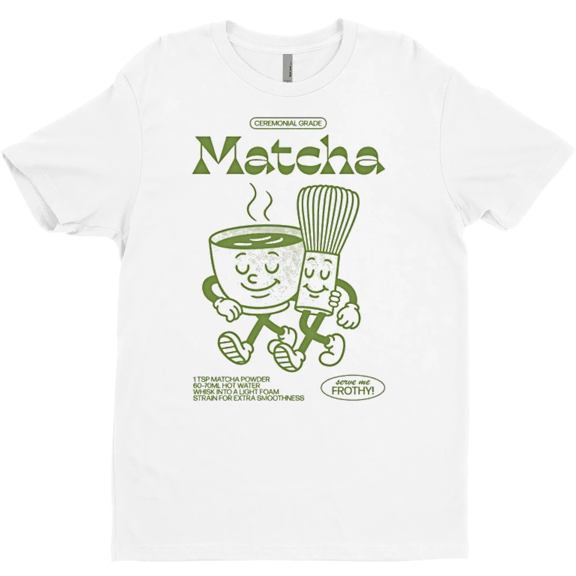 Original Wituka Matcha Friends T Shirt Sweater