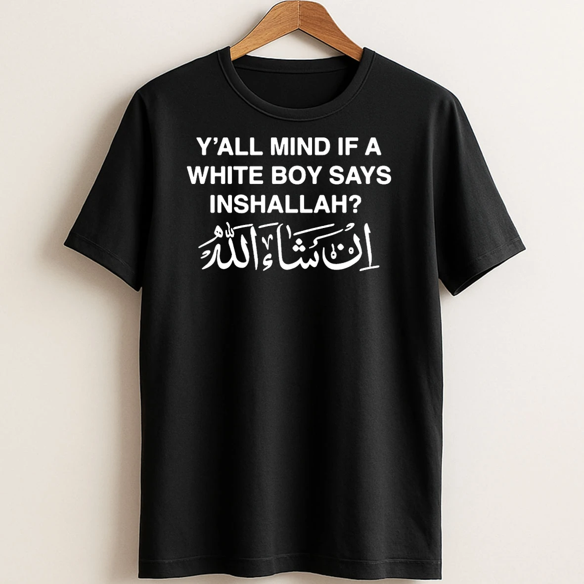 Original Yall Mind If A White Boy Says Inshallah T Shirt Sweater
