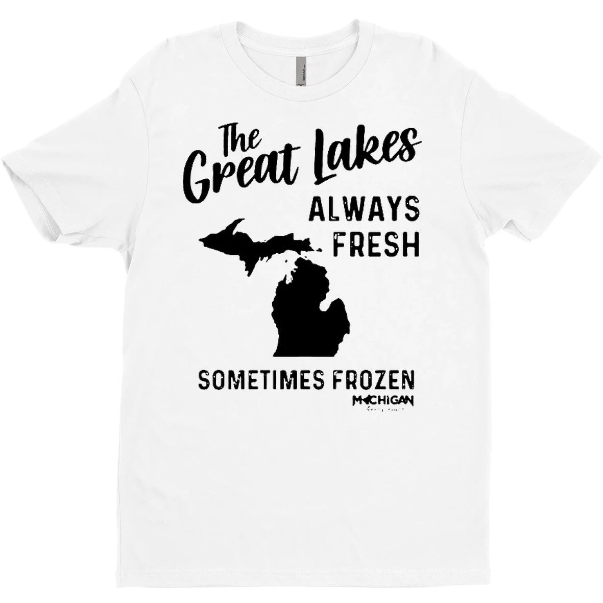 Original The Great Lakes Always Fresh Sometimes Frozen T Shirt Sweater