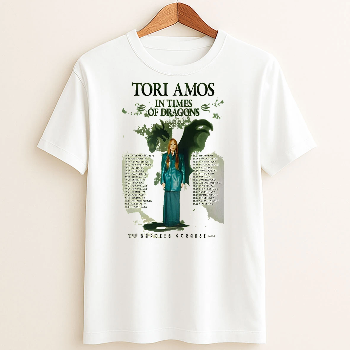 Original Tori Amos Us Tour 2026 T Shirt Sweater