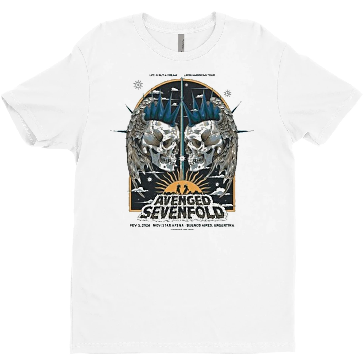 Original Avenged Sevenfold Concert In Buenos Aires Argentina 03 Feb 2026 T Shirt Sweater