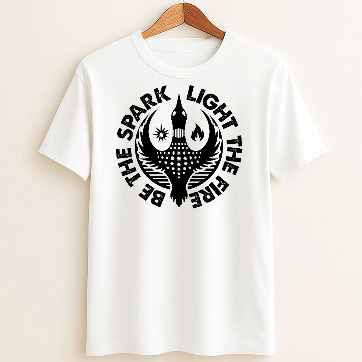 Original Be The Spark Light The Fire Loon Logo T Shirt Sweater