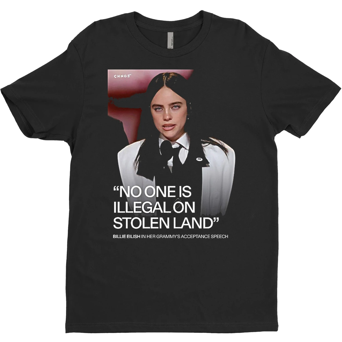 Original Billie Eilish Fuck Ice And No One Is Illegal On Stolen Land T Shirt Sweater