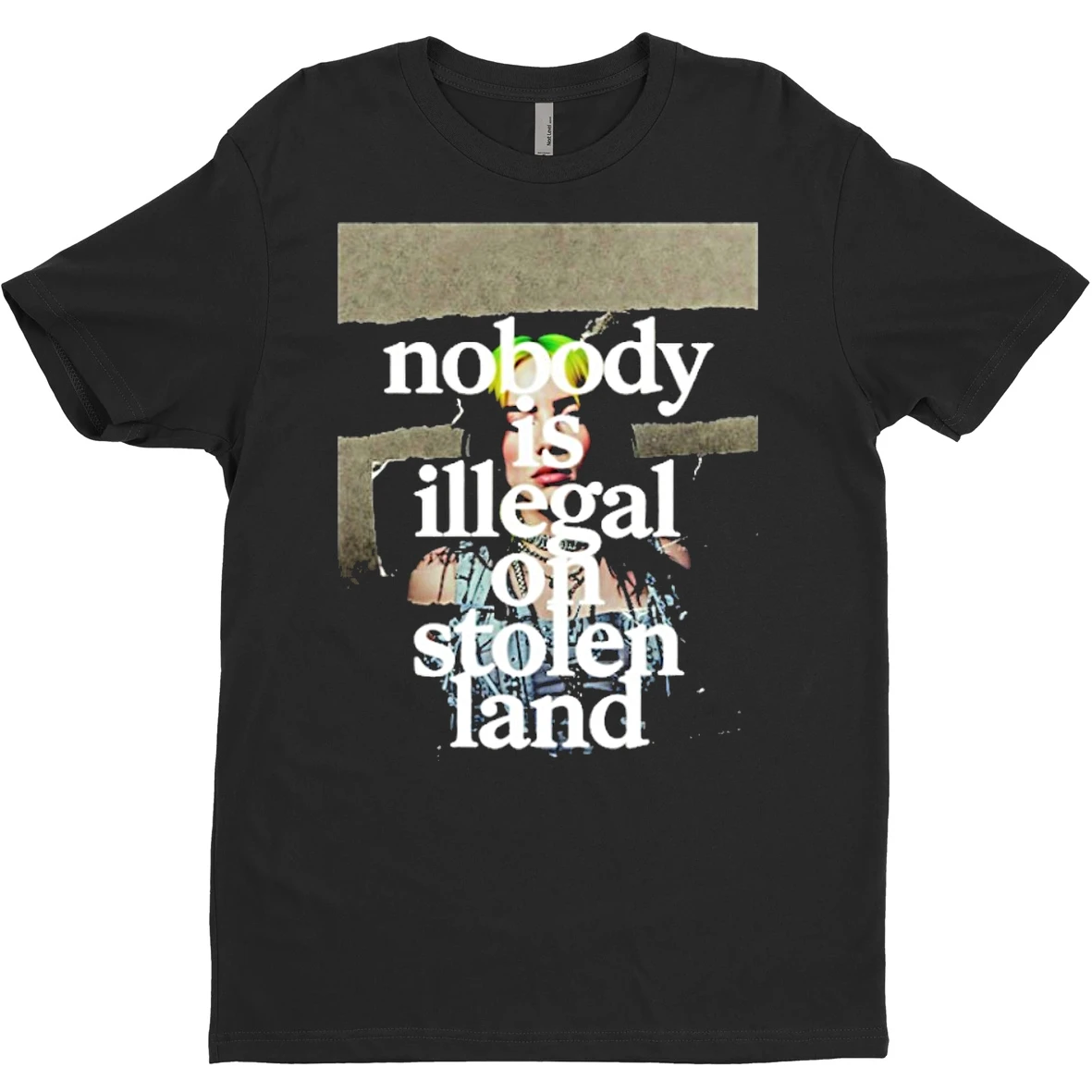 Original Billie Eilish Says Fuck Ice At Grammy No One Is Illegal On Stolen Land T Shirt Sweater
