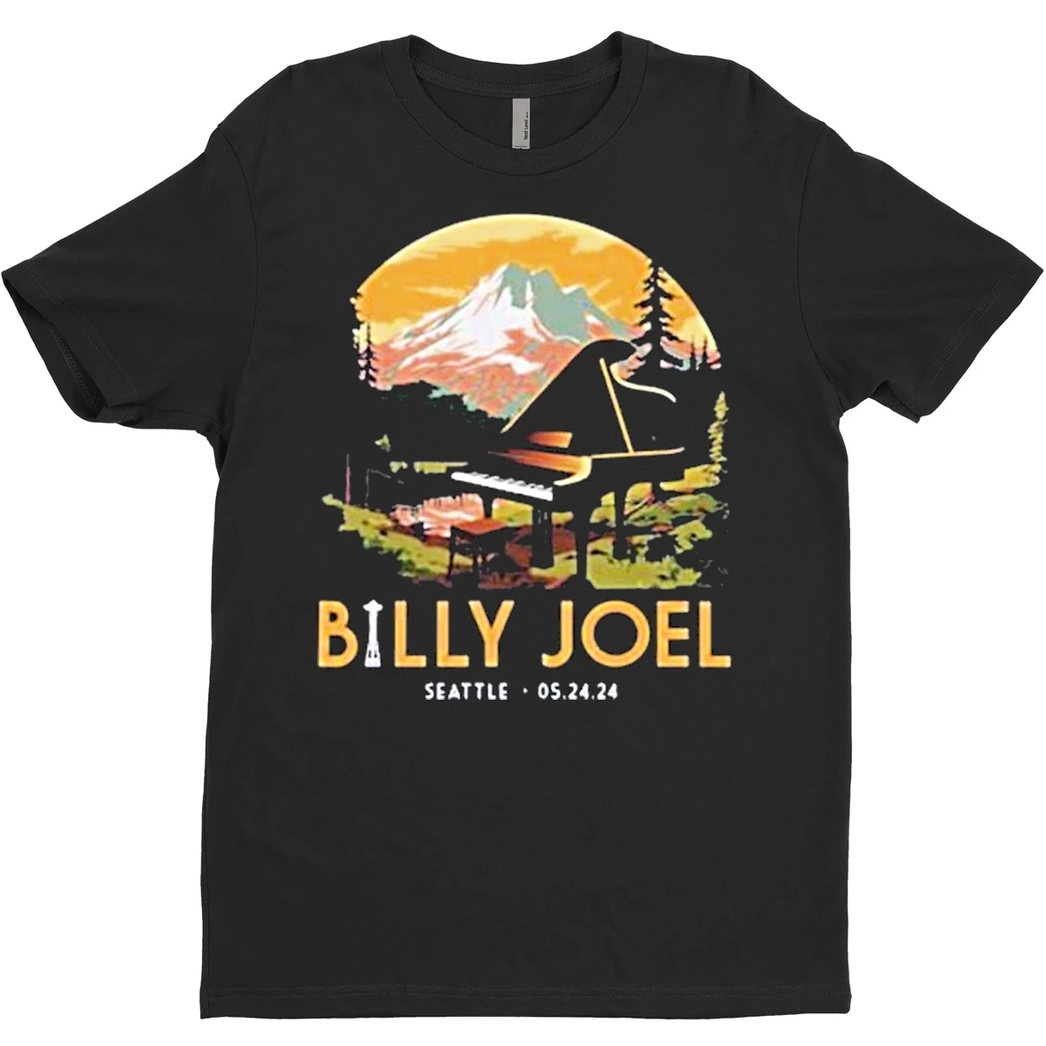 Original Billy Joel Special Edition Of Seattle Wa 5 24 24 T Shirt Sweater
