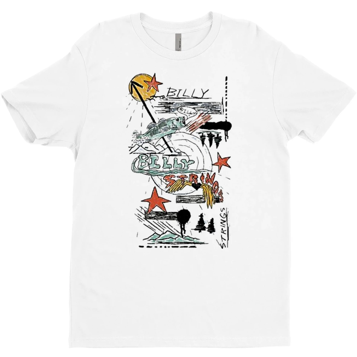 Original Billy Strings Fishing T Shirt Sweater