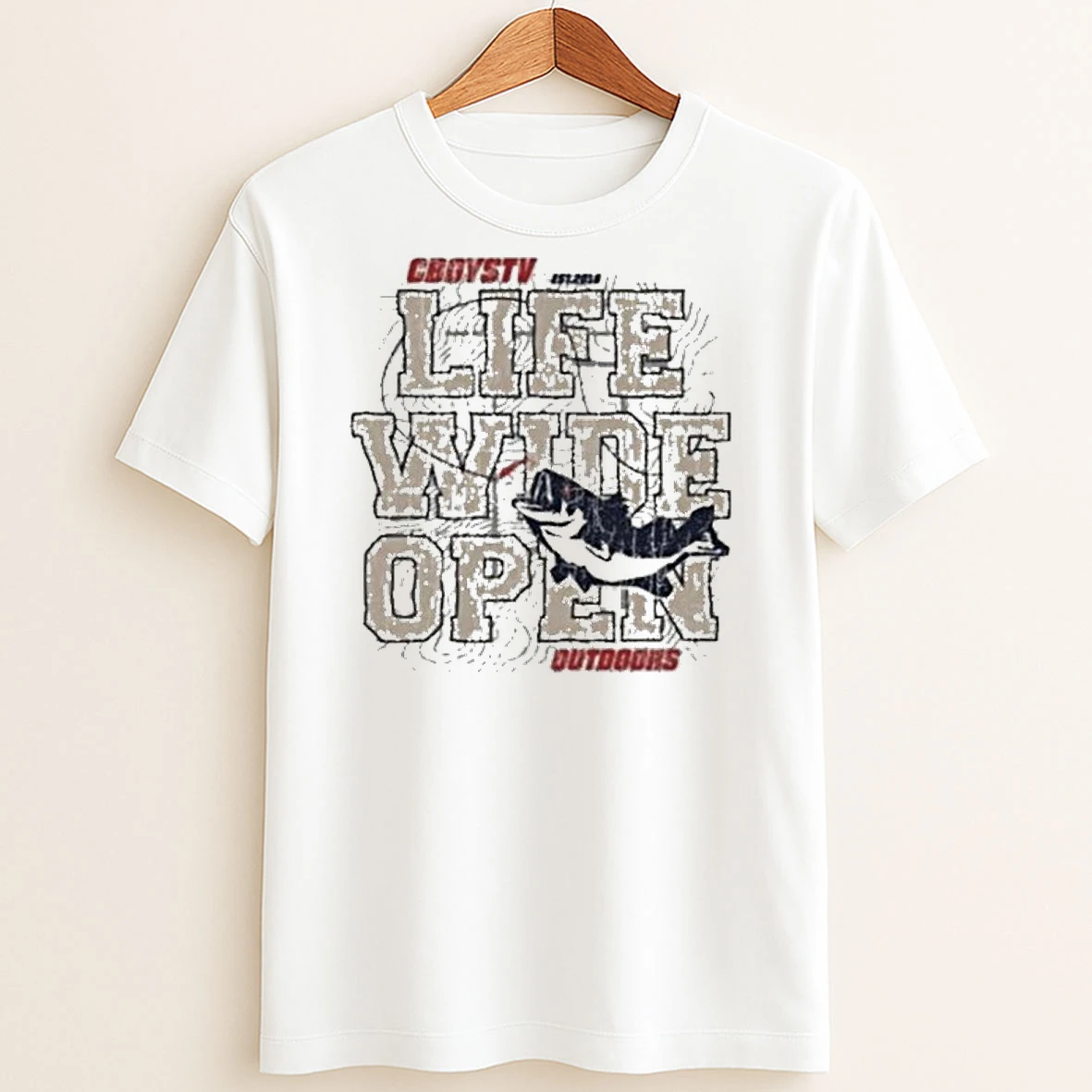 Original Cboystv Hookset Life Wide Open T Shirt Sweater