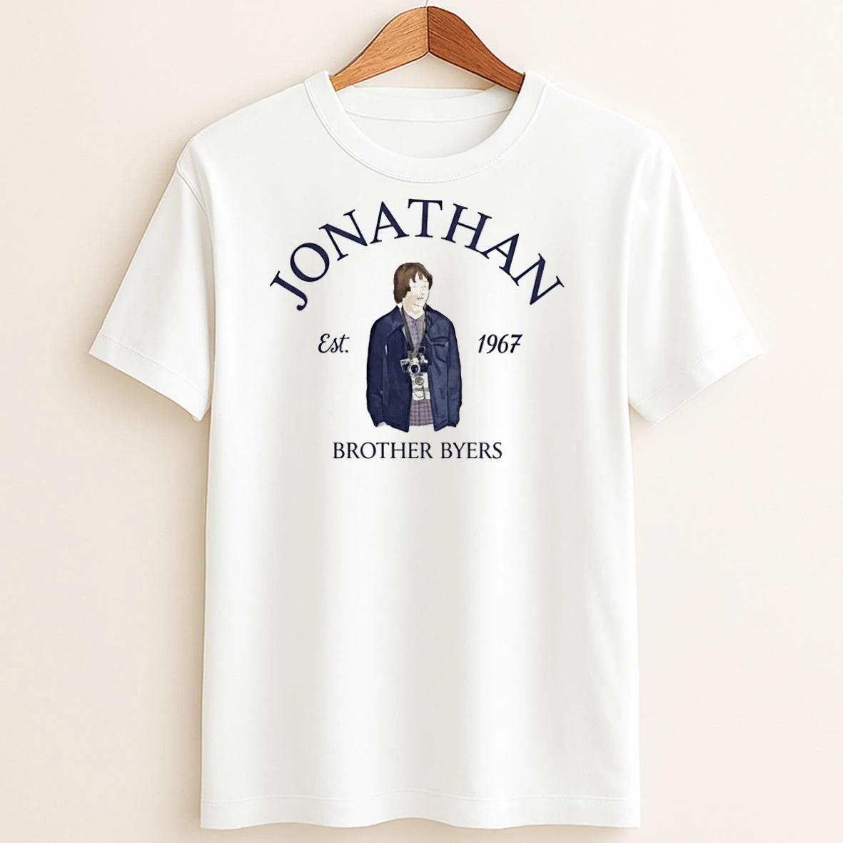 Original Charlie Heaton Jonathan Brother Byers Est 1967 T Shirt Sweater