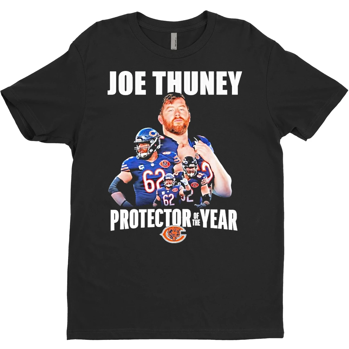 Original Chicago Bears Joe Thuney Protector Of The Years T Shirt Sweater