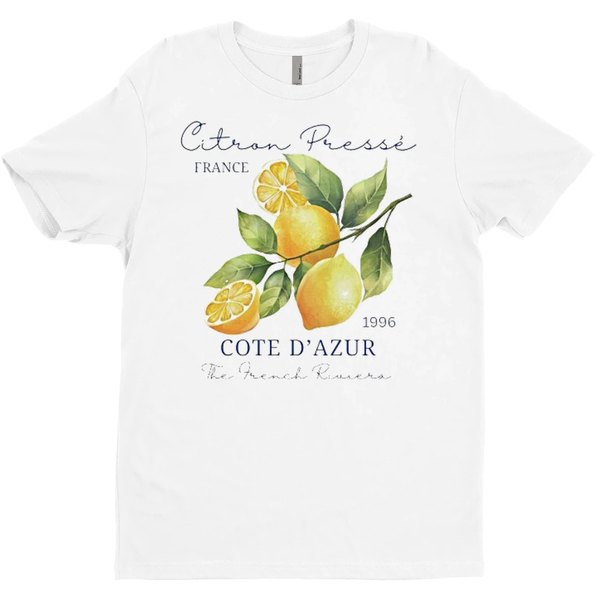 Original Citron Presse Cote Dazur 1996 French T Shirt Sweater
