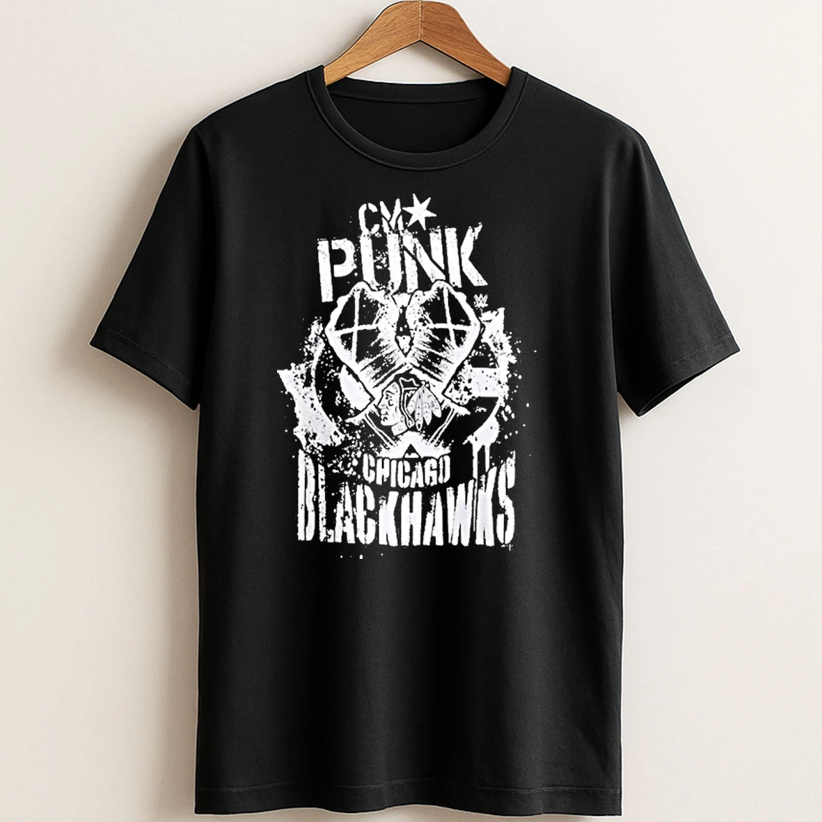 Original Cm Punk Chicago Blackhawks T Shirt Sweater