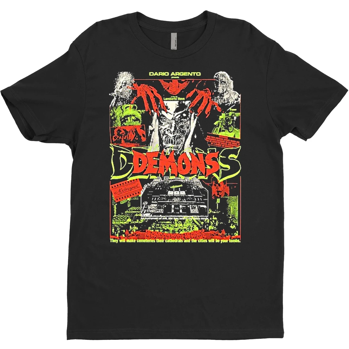 Original Dario Argento Demons 80s Horror T Shirt Sweater