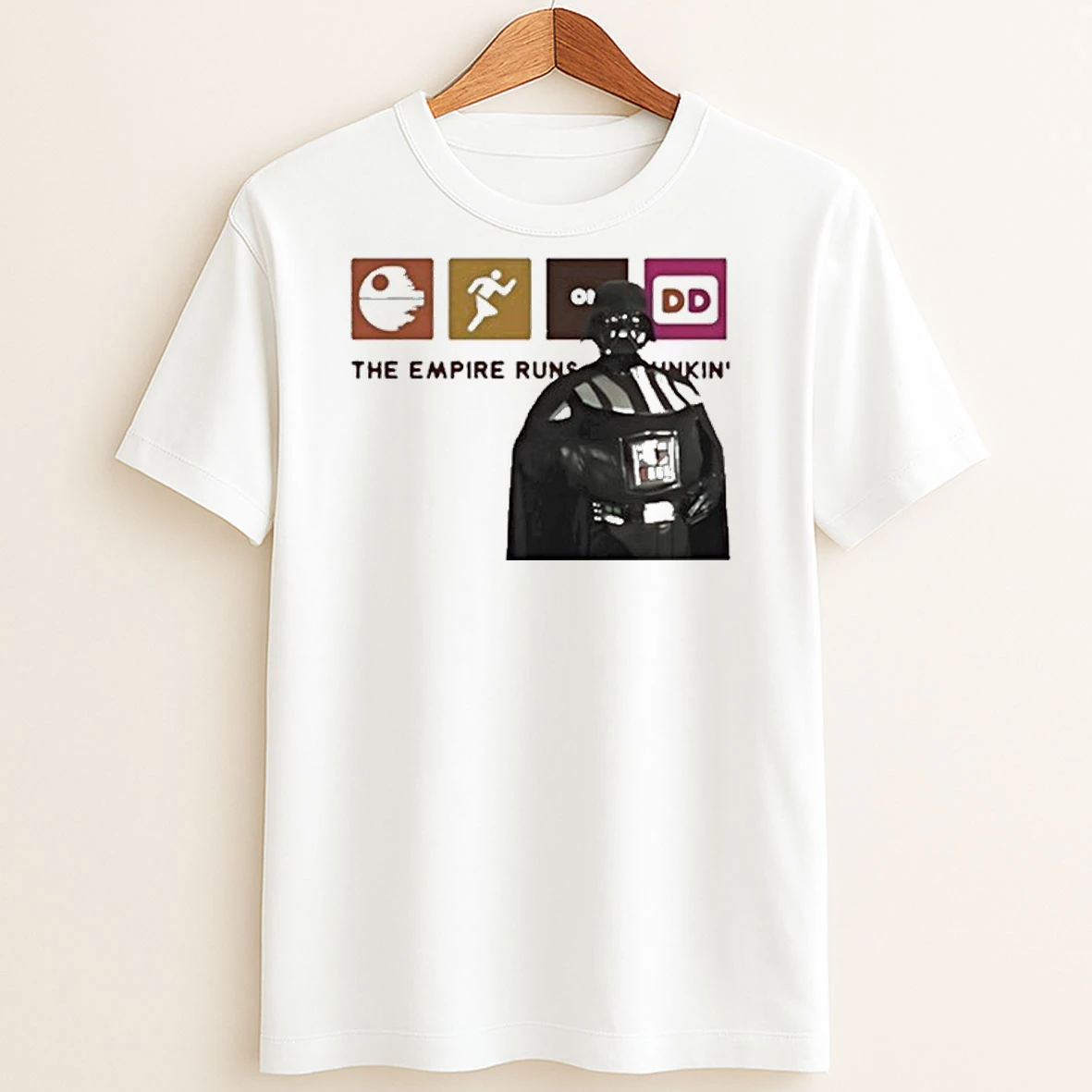 Original Darth Vader The Empire Runs Dunkin Dunkin Donuts X Star Wars T Shirt Sweater