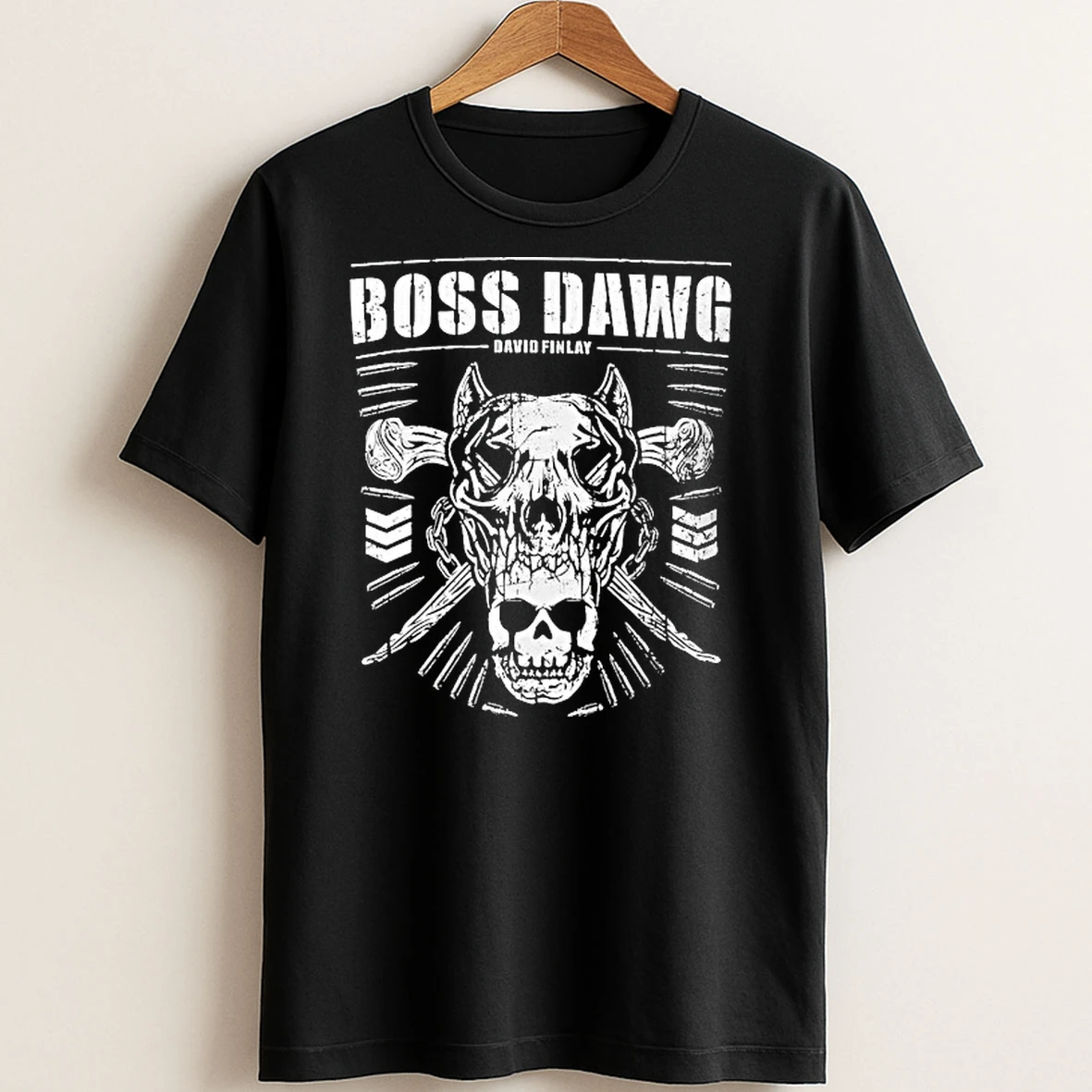 Original David Finlay Boss Dawg New Japan Pro Wrestling T Shirt Sweater
