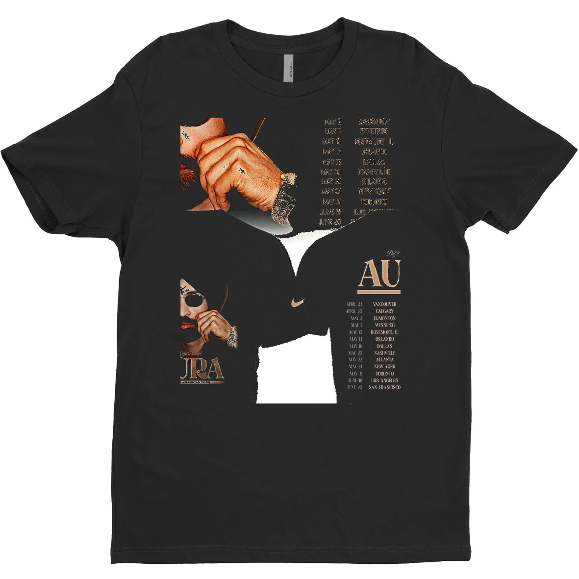 Original Diljit Dosanjh Aura Tour 2026 North America T Shirt Sweater