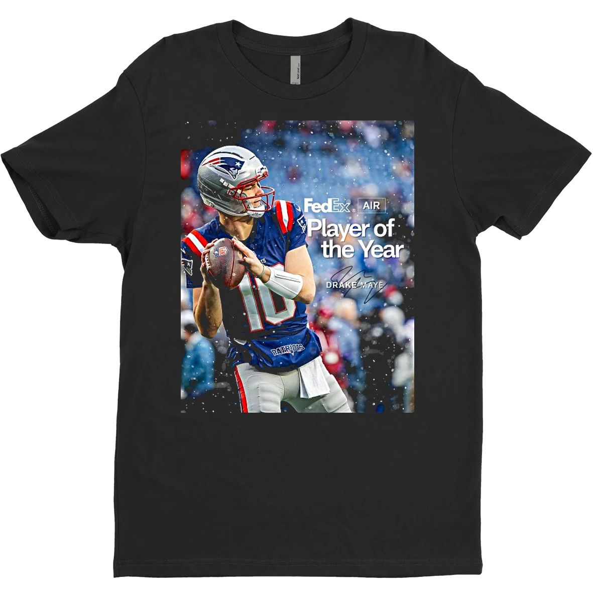 Original Drake Maye Is Player Of The Year Nfl 2025 T Shirt Sweater