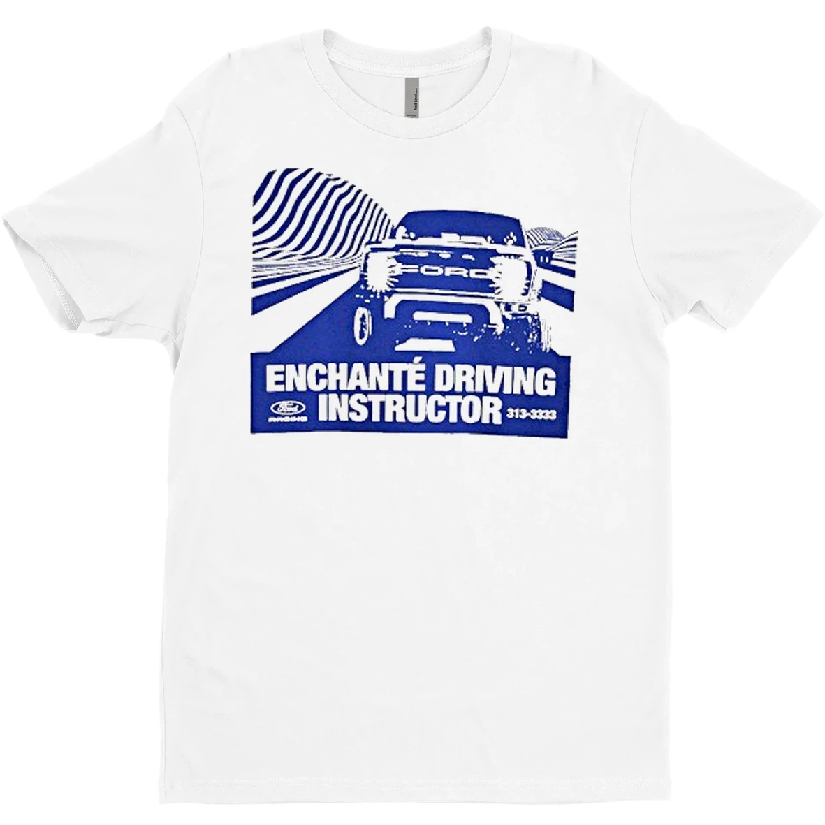 Original Enchante X Ford Racing Driving Instructor T Shirt Sweater