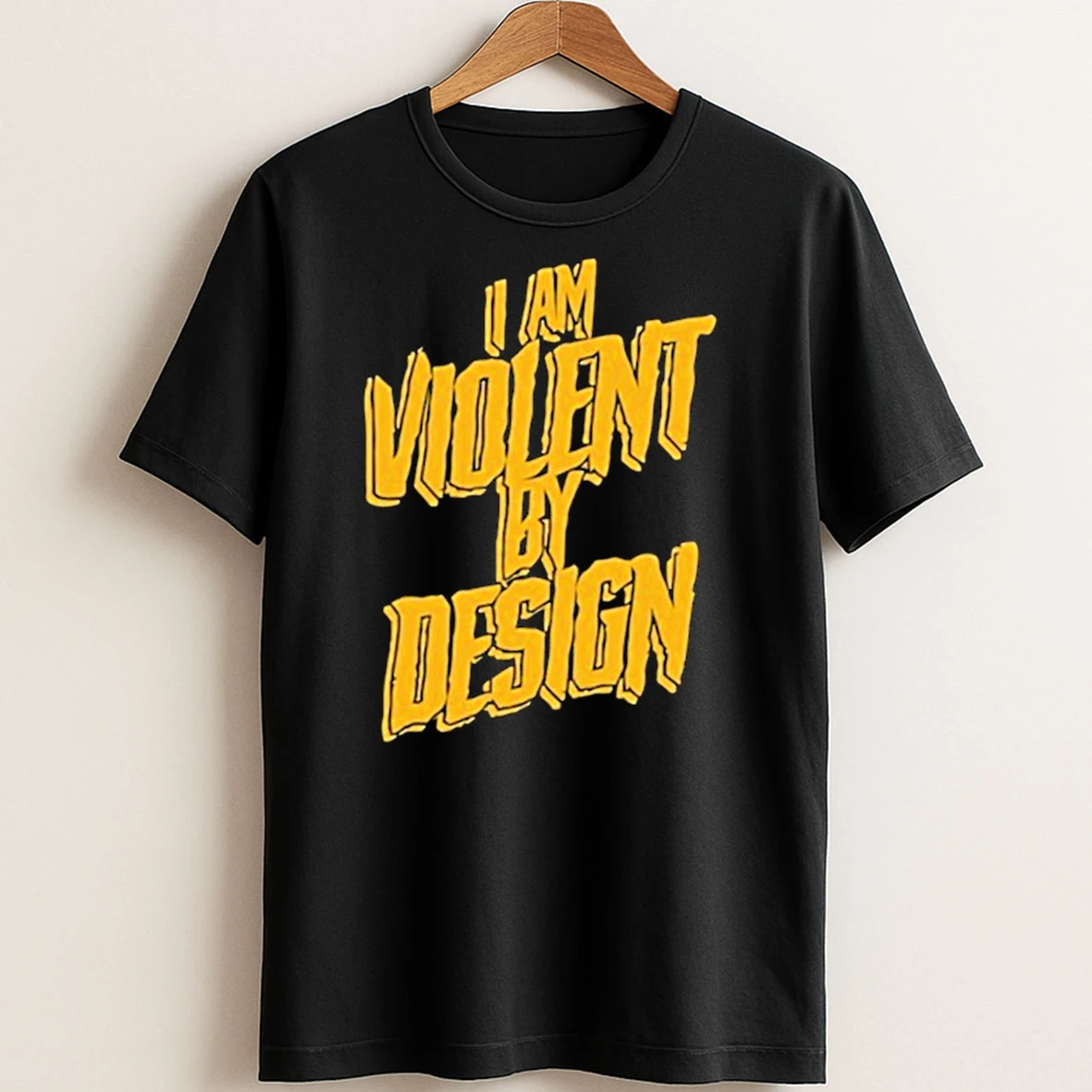 Original Eric Young I Am Violent By Design T Shirt Sweater