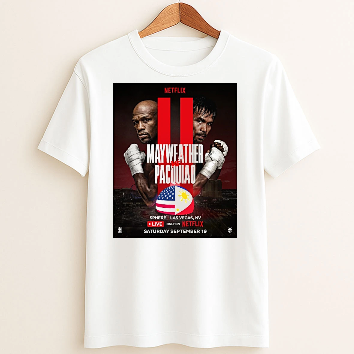 Original Floyd Mayweather Vs Manny Pacquiao Sphere Las Vegas September 19 2026 T Shirt Sweater
