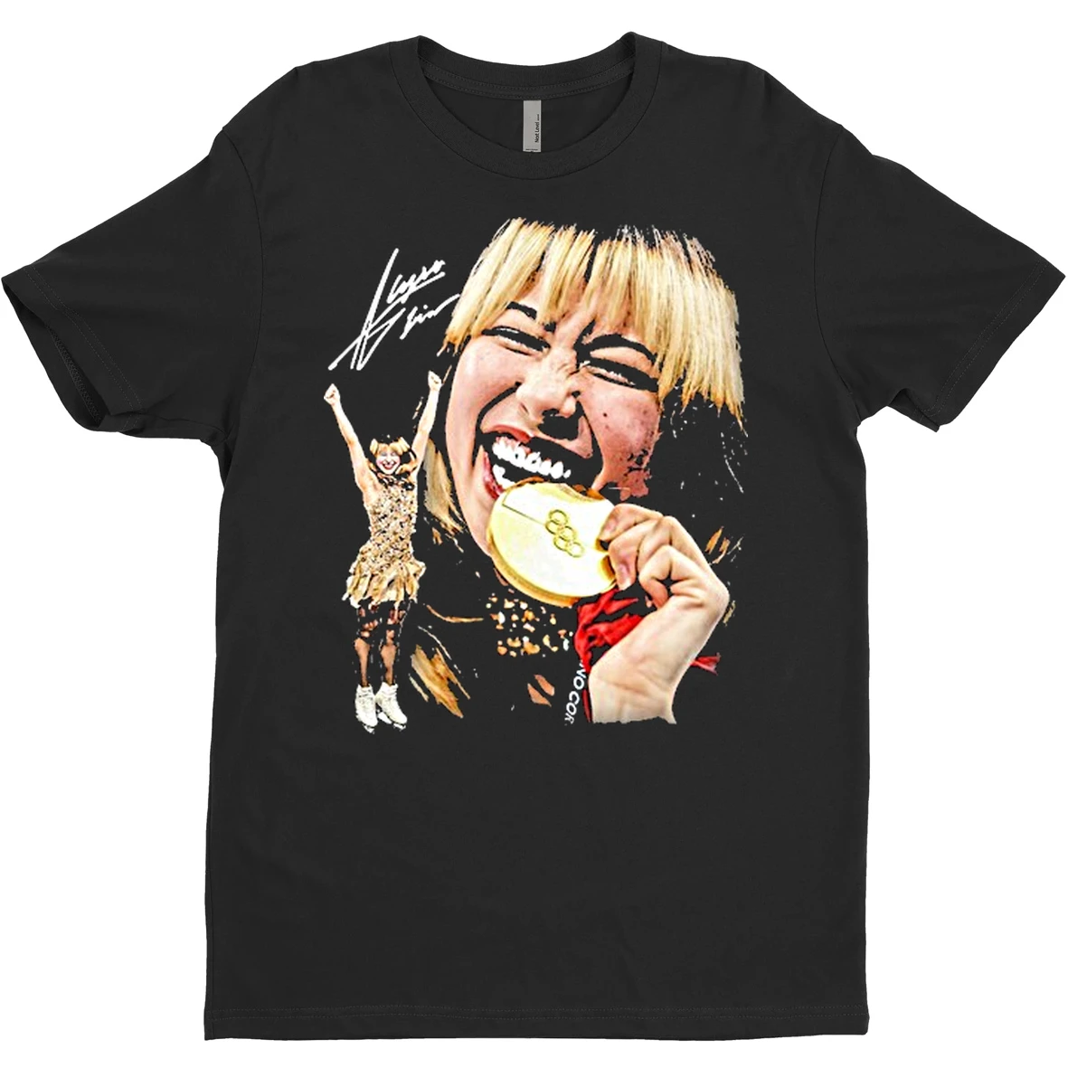 Original Game Threads Alysa Liu Gold T Shirt Sweater