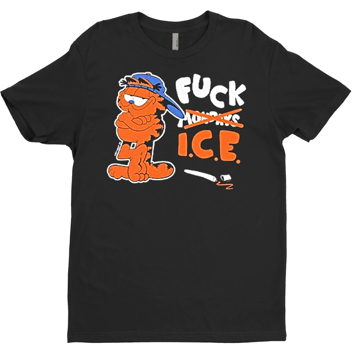 Original Garfield Says Fuck Ice T Shirt Sweater