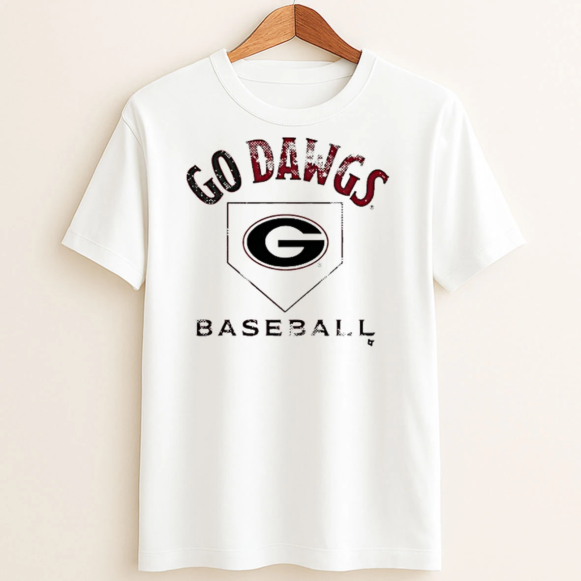 Original Georgia Baseball Go Dawgs Home Plate T Shirt Sweater