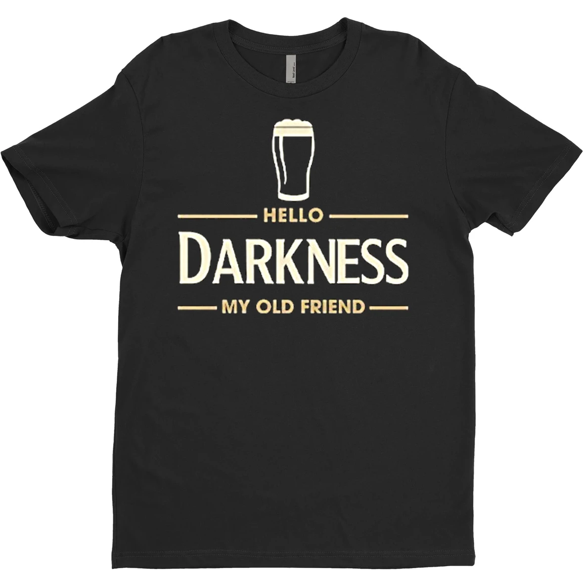 Original Hello Darkness My Old Friend Irish Beer St Patricks Day Party T Shirt Sweater