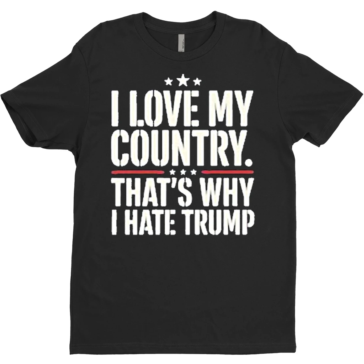 Original I Love My Country Thats Why I Hate Trump 2026 T Shirt Sweater