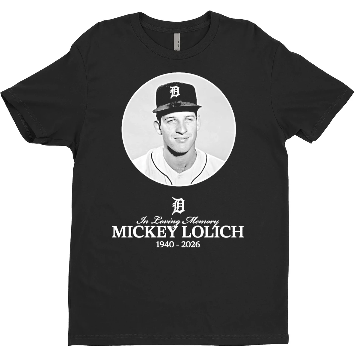 Original In Loving Memory Mickey Lolich 1940 2026 T Shirt Sweater