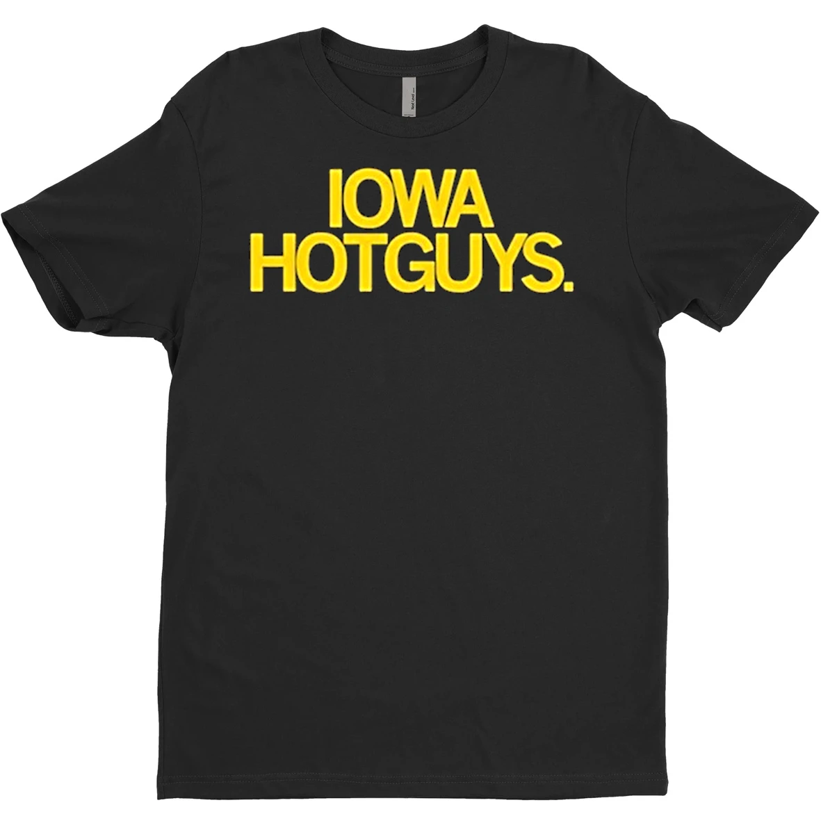 Original Iowa Hotguys Text Pullover T Shirt Sweater