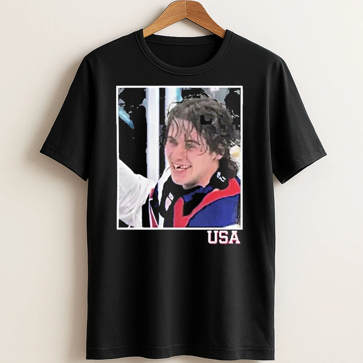 Original Jack Hughes Ot Winner Usa T Shirt Sweater