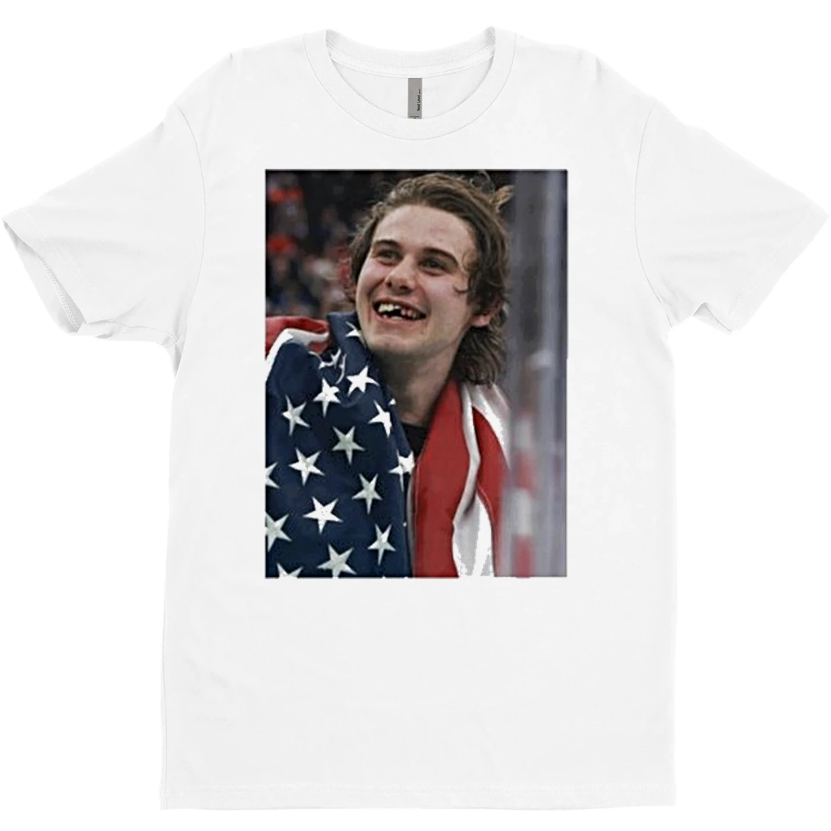 Original Jack Hughes Teeth Usa Mens Hockey Champions T Shirt Sweater