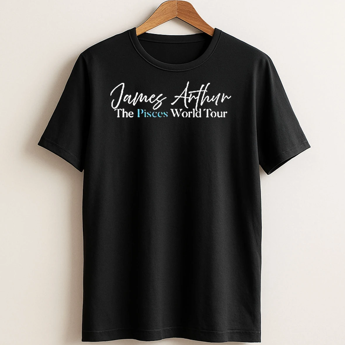 Original James Arthur 2026 Pisces World Tour T Shirt Sweater