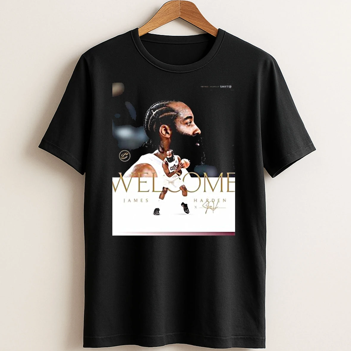 Original James Harden Welcome To Cleveland Cavaliers T Shirt Sweater