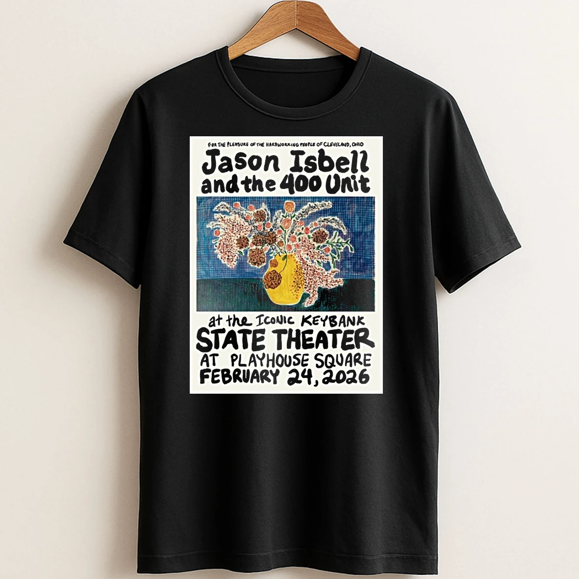 Original Jason Isbell And The 400 Unit Keybank State Theater At Playhouse Square February 24 2026 T Shirt Sweater
