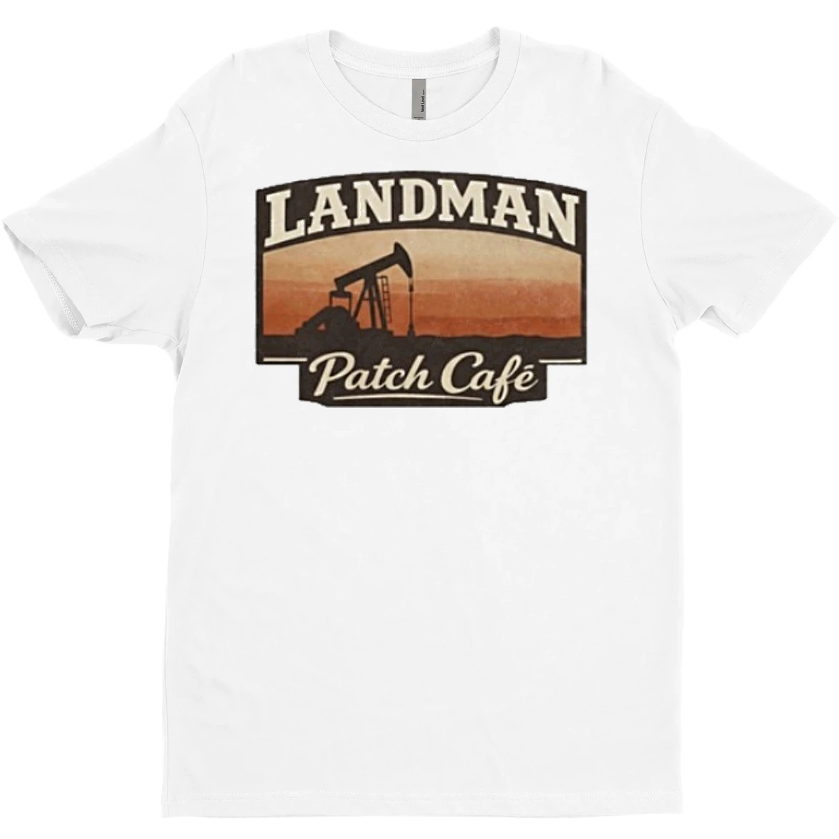 Original Landman Patch Cafe Graphic T Shirt Sweater