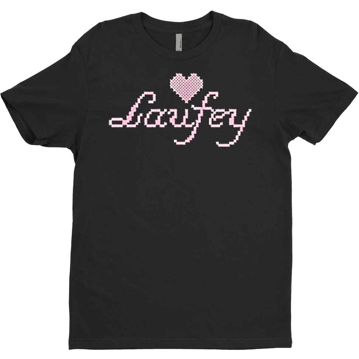 Original Laufey Cross Stitch T Shirt Sweater