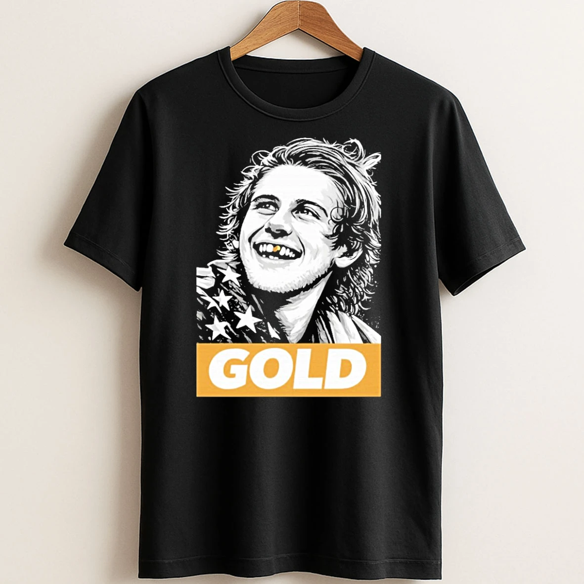 Original Legend Gold Jack Hughes T Shirt Sweater