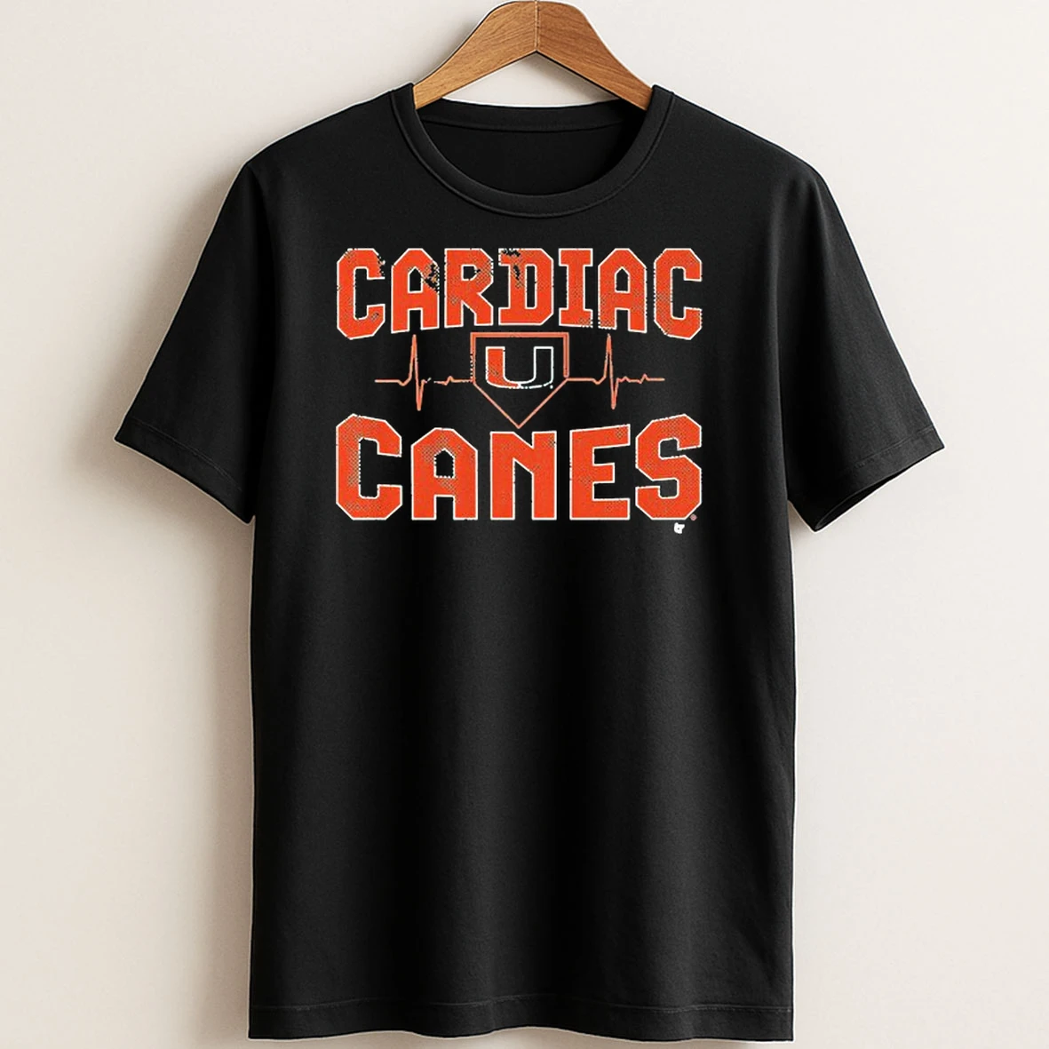 Original Miami Baseball Cardiac Canes T Shirt Sweater