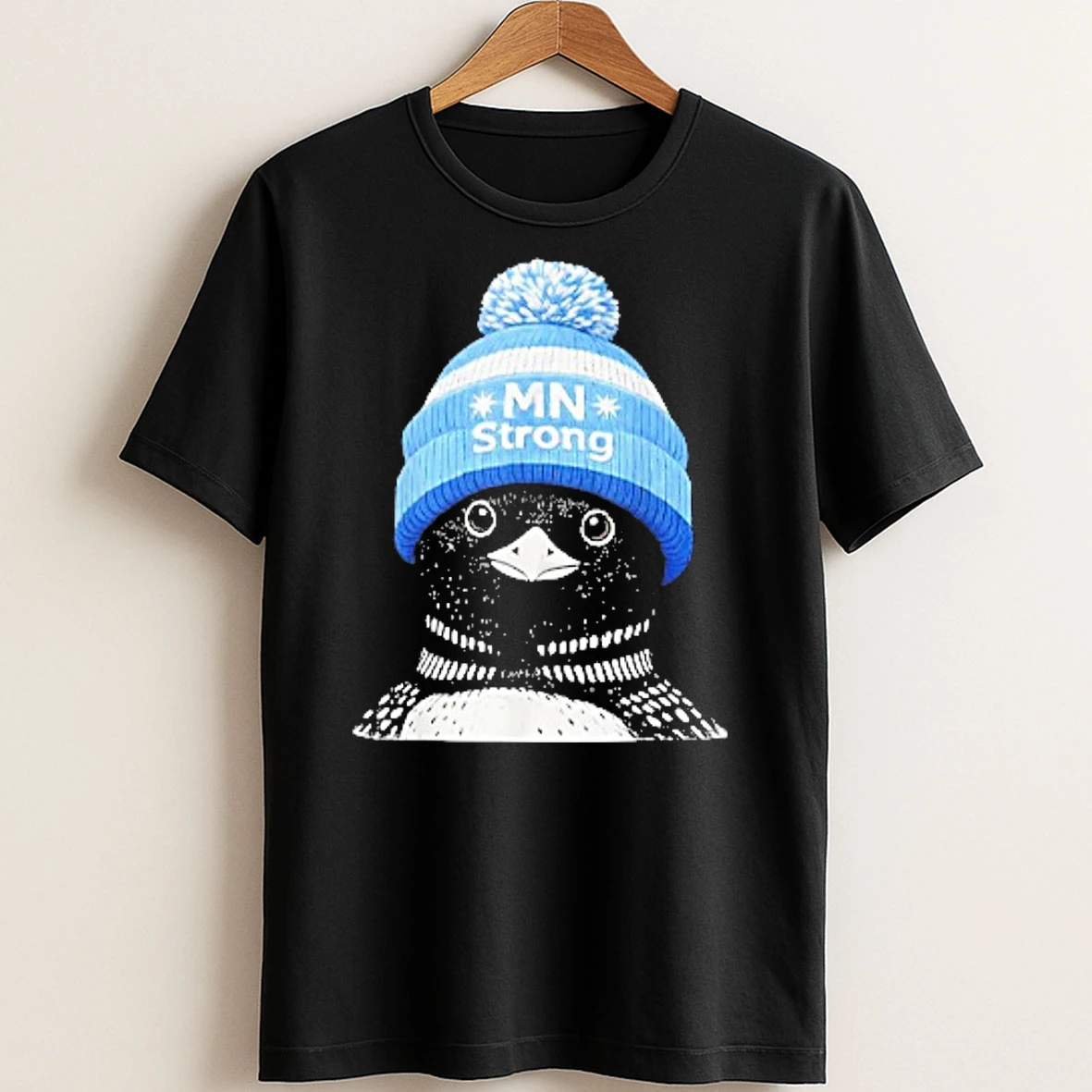 Original Minnesota Strong Liam Conejo Ramos Blue Bunny Hat T Shirt Sweater