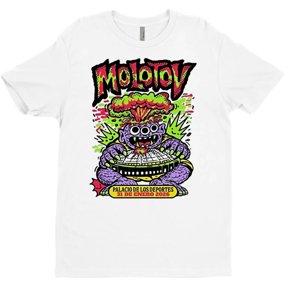 Original Molotov Palacio De Los Deportes In Mexico Jan 31 2026 T Shirt Sweater