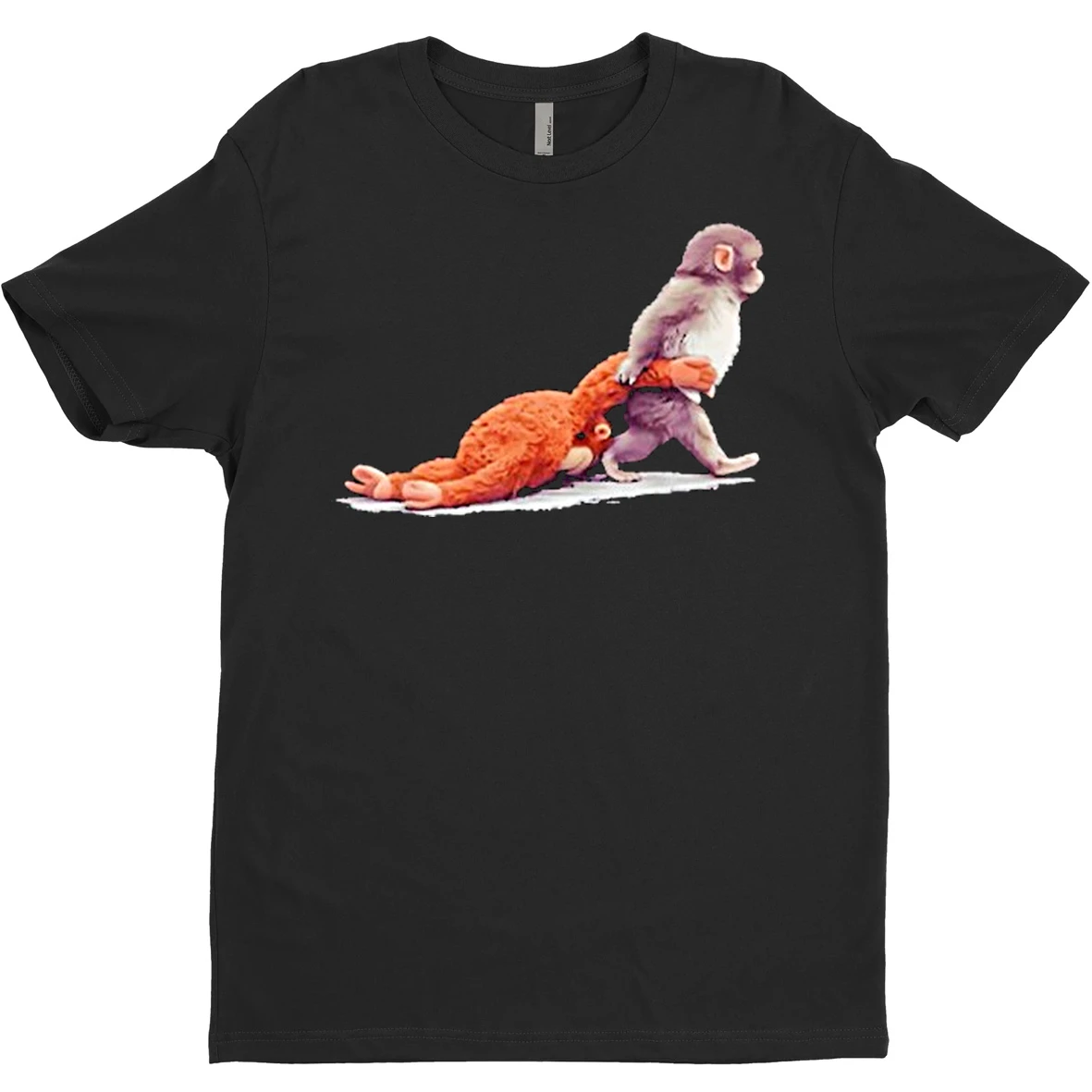 Original Monkey Punch Baby Monkey Holding Plush Toy T Shirt Sweater