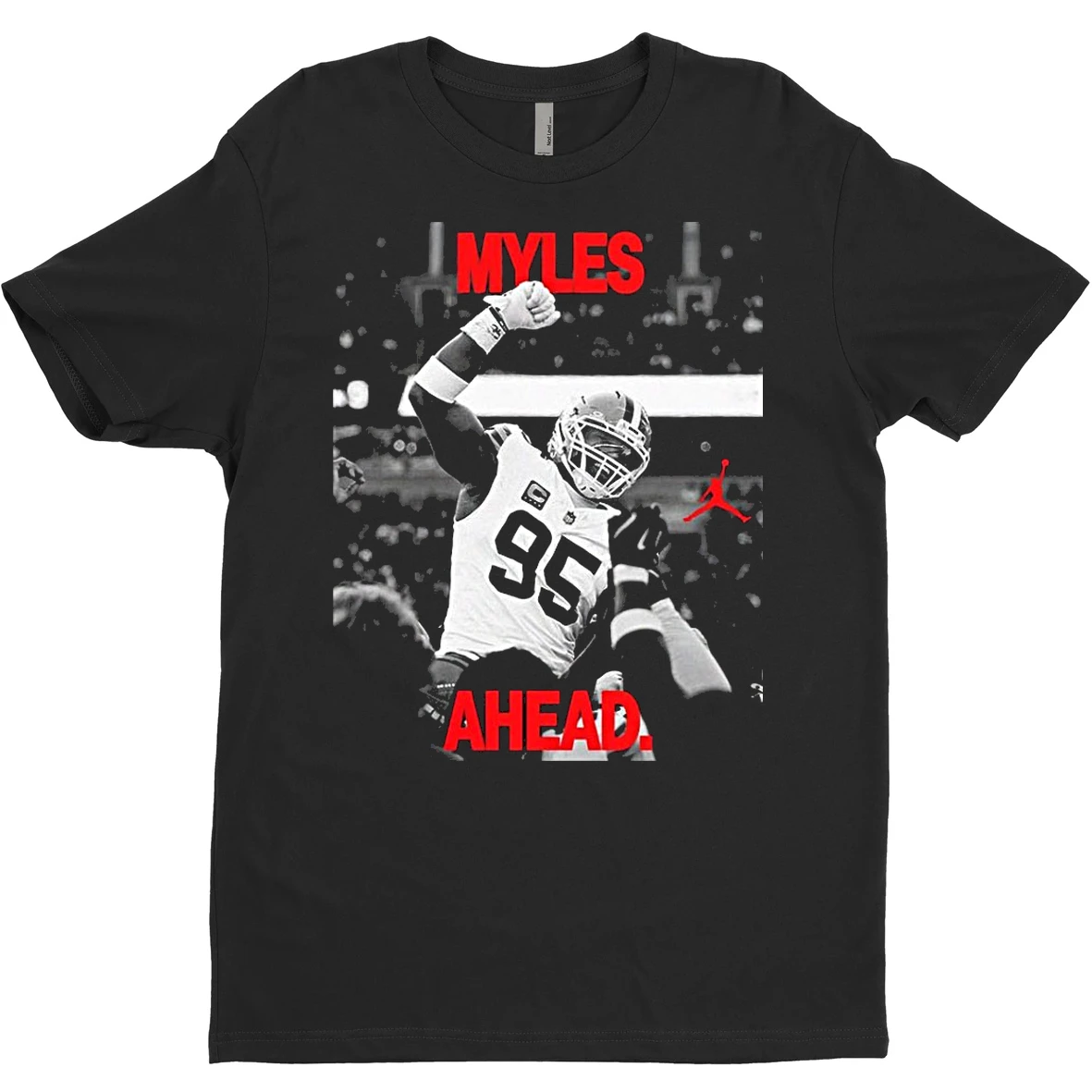 Original Myles Garrett Cleveland Browns X Jordan Myles Ahead T Shirt Sweater