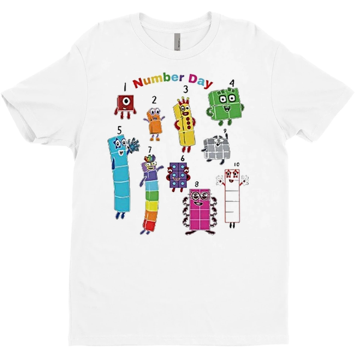 Original Numberblocks Number Day T Shirt Sweater