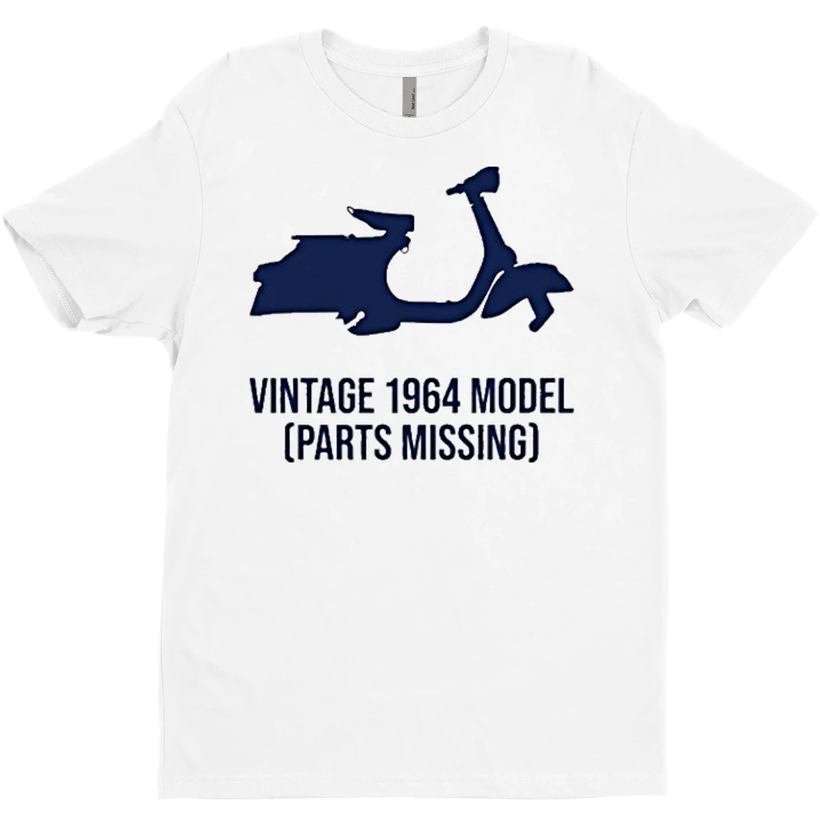 Original Parts Missing Vintage 1964 Model Scooter T Shirt Sweater