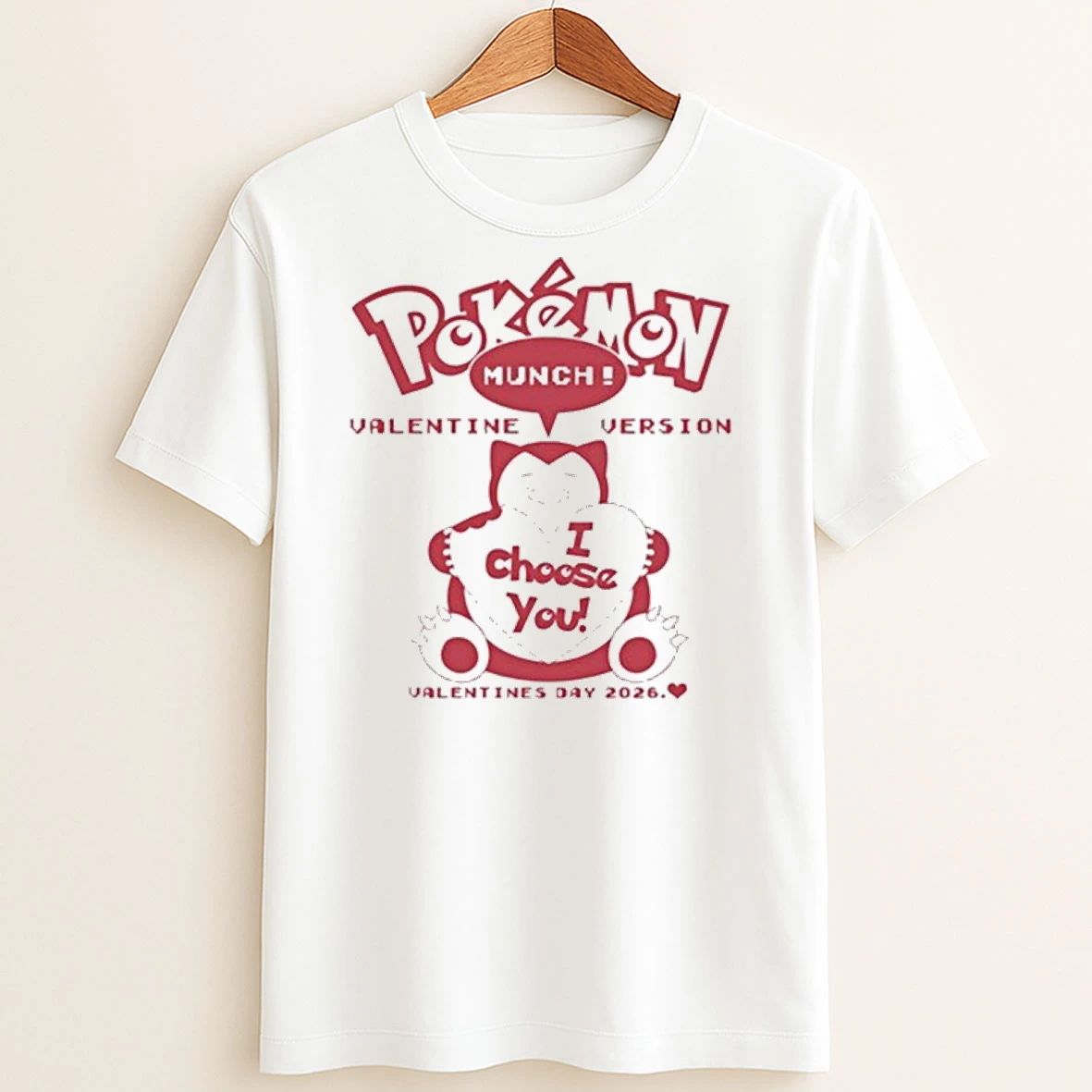 Original Pokemon Valentines Day 2026 I Choose You T Shirt Sweater