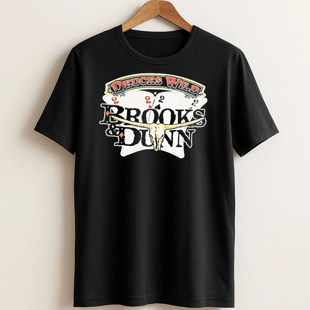 Original Ragstock Deuces Wild Brooks Dunn T Shirt Sweater