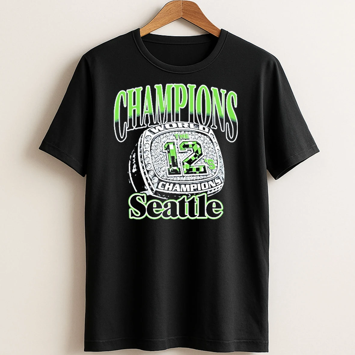 Original Ring The 12s Seattle Seahawks Super Bowl Lx World Champions T Shirt Sweater
