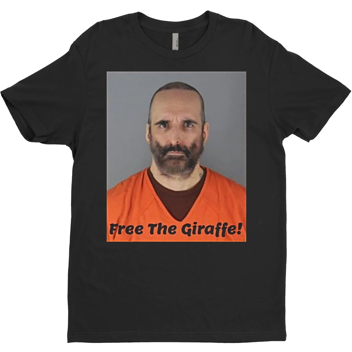 Original Robby Roadsteamer Free The Giraffe Mugshot T Shirt Sweater